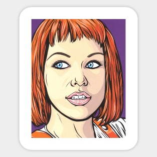 Leeloo Sticker